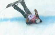 Video: Cú ngã của Sarka Pancochova ở Olympic Sochi