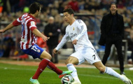 CR7 bị ném hộp quẹt vào đầu trên sân Atletico