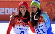 Chuyện thật như đùa: 2 kiều nữ chia huy chương tại Sochi 2014