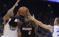 Miami Heat thắng nghẹt thở Golden State Warriors