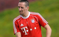 Bayern mất Ribery đến tháng sau
