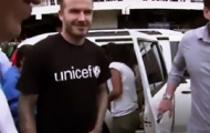 Video: David Beckham đi thăm nạn nhân gặp bão tại Phillippines
