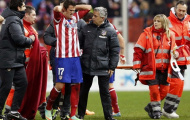 Hậu va chạm với CR7, Manquillo bị gãy đốt sống cổ
