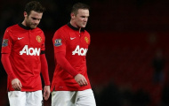 Rooney không muốn đá cặp với Mata và Van Persie