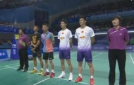 Video giao hữu: Lin Dan, Lee Chong Wei, Cai Yun, Fu Haifeng bắt cặp đánh đôi mãn nhãn