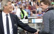 Pellegrini không ngán Barca
