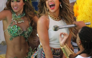 J-Lo khoe thân bốc lửa trong clip nhạc World Cup 2014