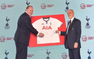 Thương hiệu AIA xuất hiện trên áo đấu Tottenham thêm 5 năm