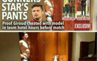 Hậu scandal sex, Giroud chối tội ngoại tình