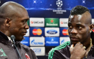 Balotelli coi HLV Seedorf như... anh trai