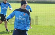 Arsenal nỗ lực tập luyện cho trận đấu với Sunderland