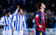 Barcelona ngã ngựa vì 'cơn địa chấn' Sociedad