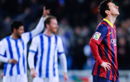 Messi qua mặt Raul trong đêm buồn ở Anoeta