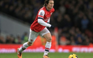 Rosicky với những cú xỉa bóng 'kiểu Romario'