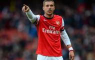 Chán cảnh dự bị, Podolski “tính bài chuồn” khỏi Arsenal