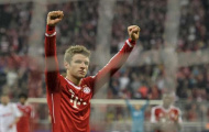 Bayern Munich có thể mất Muller ở cuộc tái đấu với Arsenal