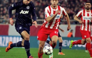 Video Champions League: Olympiakos chiến thắng 2-0 Manchester United