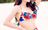 Trà Ngọc Hằng diện bikini nóng bỏng ở hòn đảo thiên đường