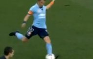 Video: Del Piero sút phạt tuyệt đẹp nhưng bị thủ môn cản phá
