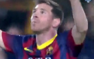 Video: Messi sút phạt thần sầu nâng tỉ số 2-0 (Barcelona - Almeria)