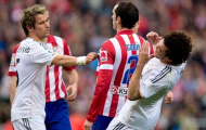 HLV Ancelotti đổ lỗi cho Atletico về trận derby bạo lực