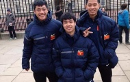 U19 Việt Nam hồ hởi ở London trước trận gặp U19 Arsenal