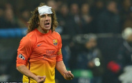 Chấn thương và “tình yêu” Puyol dành tặng Barca!