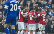 Arsenal thẳng tiến vào bán kết với chiến thắng tưng bừng trước Everton