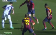 Video: Bàn mở tỉ số 1-0 của Fausto Rossi (Valladolid - Barcelona)