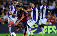 Barcelona bế tắc và chịu thất bại tối thiểu trên sân Valladolid