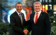 Tổng thống Obama 'chung độ' Thủ tướng Canada