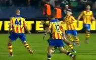 Video Europa League: 10 cầu thủ Valencia vẫn thắng 3-0 chủ nhà Ludogorets
