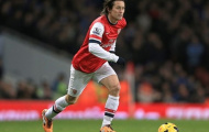 Góc Arsenal: Mùa giải đang đặt trên vai Rosicky