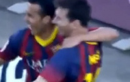 Video: Messi lập hattrick, Barca hủy diệt Osasuna 7 bàn không gỡ