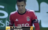 Video: Rodrigo sút xa ghi bàn cho Benfica tại giải VĐQG Bồ Đào Nha