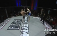 Sốc: Hạ knock-out đối thủ sau 1 giây