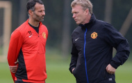 Ryan Giggs lần đầu ra yêu sách với David Moyes
