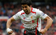 'Siêu nhân' Luis Suarez với 6 cú hat-trick cho Liverpool