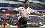 Suarez chỉ thua mỗi Messi va Ronaldo