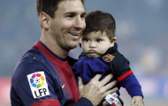 Messi chỉ thích ở nhà chơi với con trai