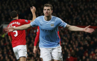 Ghi bàn ở giây 45, Dzeko chưa phải là người ghi bàn nhanh nhất ở derby Manchester