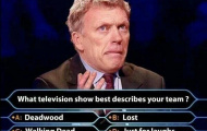 Tràn lan ảnh chế nhằm vào 'thiên tài' David Moyes sau thất bại trước Man City