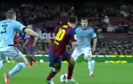Video: Messi lừa qua thủ môn nâng tỉ số 2-0 (Barcelona - Celta Vigo)
