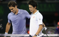 Thua sốc Nishikori, Federer tan mộng vào bán kết