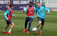 Barca mang đủ mặt anh tài đến trận derby
