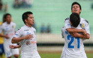 Văn Quyết ngả bàn đèn, Hà Nội T&T “chơi tennis” ở Long An