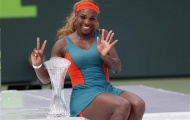 Serena trải lòng sau chức vô địch Miami Masters thứ 7
