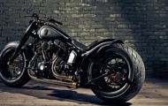 'Quý tộc đen' Harley Softail Slim