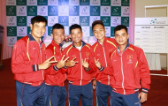 Tuyển Davis Cup Việt Nam được thưởng 10.000 USD, nếu...