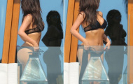 Kim Kardashian khoe đường cong hút mắt